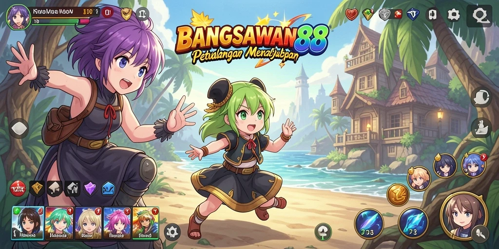 Tampilan gameplay menarik dari BANGSAWAN88 yang penuh aksi.