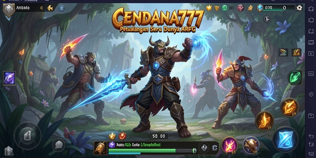 Tampilan gameplay CENDANA777 yang penuh aksi dan tantangan.