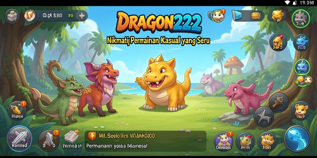 Screenshot DRAGON222 menampilkan gameplay yang ceria dan mengasyikkan.
