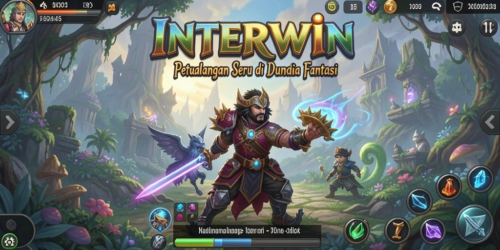 Tampilan gameplay menarik dari <strong>INTERWIN</strong> di dunia petualangan yang menakjubkan.